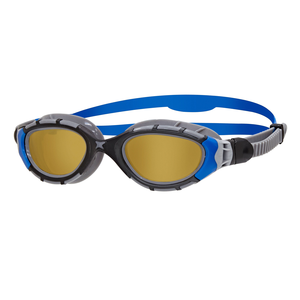 Zoggs Predator Flex Polarised Outdoor-Swimming Goggles Regular-Fit