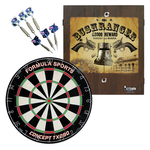 Formula Sports Bushranger Dartboard Cabinet Set