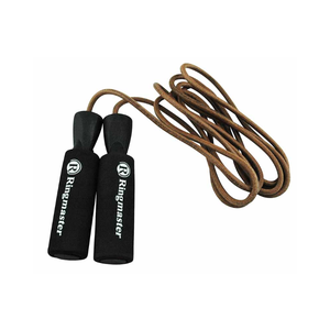 Ringmaster 9ft Leather Skipping Rope