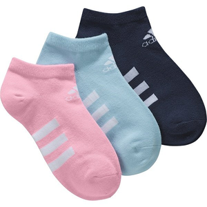 Adidas Kids 3-Pack Low-Cut Socks